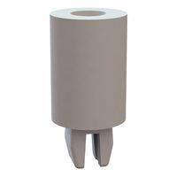 Essentra Components 60SGN00072 ກຣອມເມດ ນັດ Grommet Nut, .275x.290 ຮອນ, .031-.156 ຄວາມຫນາຂອງແຜ່ນ