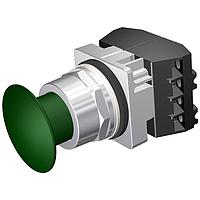 SIEMENS 52PP2A3B Push-Pull OPER,PUSH-PULL,2POS,MTD,GRN MTL,2NO-2NC