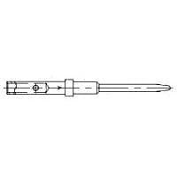 AMP Connectors - TE Connectivity 208262-3 ຕູ້ແລະການເຊື່ອມຕໍ່ພານເນວີ ຂະໜາດ 22 ຕິດຕໍ່