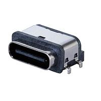 Same Sky (formerly CUI Devices) UJC-H-G-MSMT-P6-TR-65 USB ປະເພດ C ປະເພດ C, ພະລັງງານເທົ່ານັ້ນ, ຢູ່ທາງຮອງ, ຄຳທອງທີ່ປົກກະຕິ 3u, ການຕິດຕັ້ງພາກກາງ, 6 ພິນ, IP65