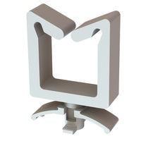 Essentra Components WS-9-1-01 1/4 ກາລະບົດຕິດຕັ້ງສາຍ Sdl,1/4 ກາລະບົດ Mnt, ທຳມະຊາດ