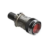 Amphenol SINE Systems AHDM06-24-19PR-059 ຊຸດປລັກກ່ອນຕໍ່, ຂະໜາດປອງ 24, 19 ຕໍ່ກັນພິນ, ການປິດສີດທີ່ລົງຂະໜາດ, ການດັບກວ້າງ, ການຢືດສາຍສອງຫຼັງ