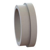 Essentra Components 12SWS1177 ຊຸດລ້າງບ່ອນບ່ອນບ່ອນ, .441 ID, .571 OD, .526 Shank OD