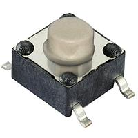 CTS Electronic Components 222AMVBBR ປຸ່ມກົດສະແດງສັດຕິດຂະໜາດນ້ອຍ ຮູບປົກກະຕິຮູບຮອບປາກ AF 260gf ທິດທາງການເຄື່ອນໄຫວ ຕັ້ງພູມແງ່ຕັ້ງພູມ