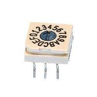 Grayhill 94HAC16WT ສະຫນັບສະຫນູນການຫຼິ້ນ Rotary DIP Switch Flush actuator