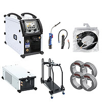 GYS NEOPULSE 320C W2 ALU PACK ຊຸດເຄື່ອງເຊື່ອມ MMA, TIG, MIG/MAG (3ph; 400V; 10-320A; Aluminum torch)