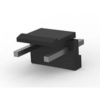 AMP Connectors - TE Connectivity 5-1123724-2 ຮອດເດີແລະຮອງສາຍສະເພາະ 3.96EP HDR ASSY 2(3)P ສີດຳ