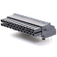 Molex 44764-2403 ຮອບຮອງ MicroFit (3.0) BMI R A Hdr/Fem 30Au 24Ckt