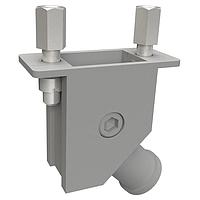 AirBorn MM-262-021-000-2200 EMI/RFI ປົກກັນຫົວສາຍ Rugged Backshell 2 Row NIC