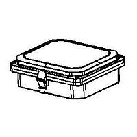Bud Industries DPH-28723 PC Enclosure ສີເທົາ ຝາພັບ IP68 NEMA 6P PC Enclosure ພ້ອມຄວາມສູງແຜງທີ່ສາມາດປັບໄດ້ (11.04 X 9.04 X 4.22 In)