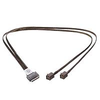 Bittware RS-CBL-OC-2MSAS ສາຍຄອມພິວເຕີ BittWare 250-SoC PCIe Dual 4x Cable (OPTIONAL) PCIe Y-Cable ສຳລັບ 8x OCuLink ໄປຫາ dual 4x MiniSAS HD, 750mm