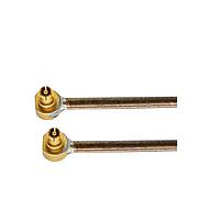 Johnson / Cinch Connectivity Solutions 415-0532-MM200 ການປະກອບສາຍ RF CABLE ASSY, METRIC, SMPM RA FEMALE TO SMPM RA FEMALE, .047" SEMI-RIGID