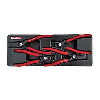 TOPTUL GBAT0403 ຍຶດແຫວນ Pliers ຕັ້ງໄວ້ (4PCS)