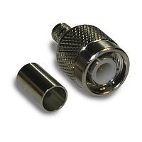 Amphenol RF 122111 ຕົວເຊື່ອມ TNC ST CRIMP PLUG RG59 75 OHM 3PC DL