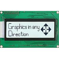 Matrix Orbital GLK12232-25-FGW ຈໍ LCD ກາຍຟອນສີເຂົາຂອງການສະແດງພາບອັນສະຫຼາດ ພື້ນຫຼັງສີເຫຼືອງ ຂໍ້ຄວາມສີດຳ