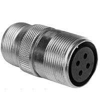 Amphenol Industrial 97-3101A-24-19P(946) ຕົວເຊື່ອມສາຍສະບັບ, ພາກຫຼັງແບບແຂນຫນາມ