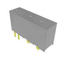 Samtec HPFC-112-01-L-D-04 ປຸ່ມສັນຍານ/ພະລັງງານ Combo Socket .100" Signal/Power Combo Socket Strip