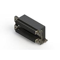EDAC 662-037-264-037 ຕູ້ສະຫນອງ Dual Port D-Sub ມຸມຂວາ ຕູ້ສະຫນອງ Dual Port D-Sub