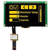 Newhaven Display NHD-2.7-12864WDY3-CTP ໂມດູນຈໍ OLED 2.7 YLW GRAPH OLED CTP THRU HOLE