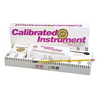 OMEGA GT-20528 ອຸປະກອນວັດອຸນຫະພູມແບບເຫມືອນແກ້ວຂອງ NIST DAkkS ທີ່ຜ່ານການປັບມາດຕະຖານ (61 °C, White Back, ± 1 °C (± 1.8 °F), 16.5 in)