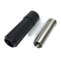 REAN NYS203-U ປຸ່ມໂທລະສັບ 1/4" MONO PLUG REAN BLK PLASTIC/SIL BU