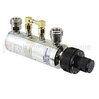 Fairviewmicrowave SA37100N 0 to 100 dB Step Attenuator With a 1 dB Step N Female Connectors Rated Up To 3 GHz and Up to 2 Watts in a Dial Design