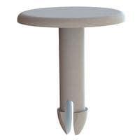 Essentra Components 27PIF0034 ກະແຈກກົດສະຫນອງ Push-In, ຮູ .180, ຄູ່ມືບບັນທຶກ .636