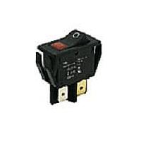 Marquardt Switches Inc 1555.3108 ສະຫນັບສະຫນູນ Rocker ON/OFF SWITCH DPST
