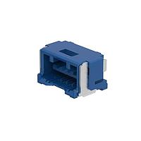 Molex 502585-0574 ປຸ່ມຮັບ 1.5 W/B Sgl RA Rec 5Ckt ສີຟ້າ