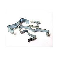 Aavid 115100F00000G ຄລິບສແຕນເນລສຕີນ, ກ້ອງທຣານຊິດຕໍເລີດ TO-218/TO-220, ຮູບແບບ #51, ຊຸດ Kool-Klip