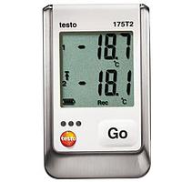 TESTO 175 T2 ຕົວບັນທຶກຂໍ້ມູນອຸນຫະພູມ (-40 ~ +120 °C, IP65)