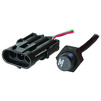 Honeywell SR4P3-C2 ອຸປະກອນສັນຊາດ Hall Effect / ອຸປະກອນສັນຊາດສາຍແຟງມາເກຕິກ .4 Vdc, ອອກສິນຄ້າ Sink ແບບລົດແບບພລາສຕິກ ເປັນຮູບລອດຊີລິນເດີ