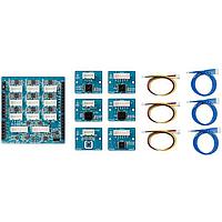 Mitsumi Sensor Shield Kit ຊິດປ້ອງກັນເຊນເຊີ Sensor Shield Board ສໍາລັບ Arduino + 5 ບອດເຊນເຊີ + 5 ສາຍສັ່ງ