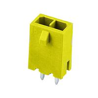 Molex 216571-3042 ພິບບີ Receptacle Versa Color Vert Header Thru Hole Single Row 2 Ckts (Au) GloWire Ylw