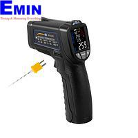 PCE 675-ICA ເຄື່ອງວັດແທກອຸນຫະພູມດິຈິຕອນ (-50~550°C; Loại K; ISO Calibration Certificate)