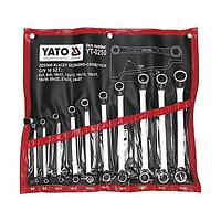 Yato YT-0250 Bi-hexagonal ring spanner set 10pcs