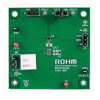 ROHM Semiconductor BD70522GUL-EVK-101 ບອດປະເມີນຄວາມຕ້ອງການຂອງຕົວຄວບຄຸມແຮງແຟງ - Switching Regulator ສໍາລັບ BD70522GUL-E2