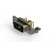 EDAC 629-5W1-240-2T3 ຕູ້ຕິດຕໍ່ D-Sub ປະສົມມຸມຂວາ ຕູ້ຕິດຕໍ່ພະລັງງານ Combo D-Sub