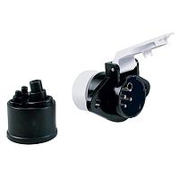 Littelfuse 00586400 ປຸ່ມຕໍ່ຕ່າງລົດຍນຕິກ Socket Adr 24V.S-7P Plastic Faston