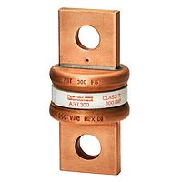 Mersen A3T300 ຟິວ Fuse, ລະດັບ T, ການກະທົບໄວ, 200kA AC, 50kA DC, 300VAC/160VDC, 300A