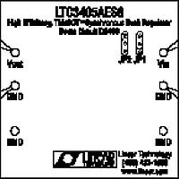 Analog Devices DC480A-F ຕົວຄວບຄຸມແຮງໂຮງ - ຕົວຄວບຄຸມແຮງໂຮງປ່ຽນສະພາບ LTC3405AES6 - ບັກສົງຄອບ SOT ບາບ