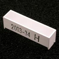 Kingbright KB2450YW ບາແບຣ້ໄຟ LED ເຫຼືອງ 588nm 50mcd ບາແບຣ້ໄຟກາງແຈ້ງ