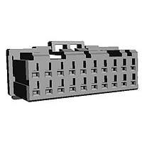 AMP Connectors - TE Connectivity 2-1827864-8 ຮູງຮັບ Receptacle DYNAMIC 1200D REC HSG 16PY ສີດຳ