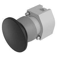 EAO 704.070.0 ປຸ່ມກົດຫົວເຫຼືອງ LED ສີເທົາ/ດຳ D29 mom