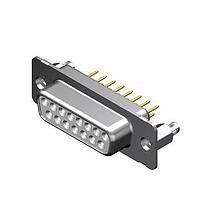 Molex / FCT 173109-1166 ມາດຕະຖານຄວາມໜາແຮງ FCT DSUB STR PC RCPT 09 PN W/SNAPIN