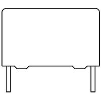 EPCOS B32529C1104K000 ຄອງເຊັນໄຟລ໌ທົ່ວໄປ 0.1uF 100V 10%