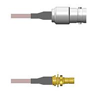Amphenol Custom Cable Q-0203K0001024i ການປະກອບສາຍ RF BNC-SJ/SMB-SJB G178 24I