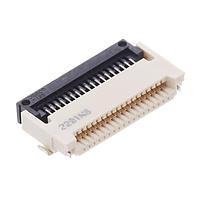 Omron Electronics XF3M-1815-1B ຕົວເຊື່ອມ SKT 18 POS 0.5mm Solder RA SMD