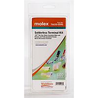 Molex 76650-0046 ຊຸດ .187 QC KIT INSUL TERM
