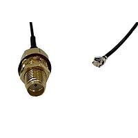 Adam Tech CA-DKCA1-305L0-AJI0 ສາຍ Coaxial SMA TO IPEX RF ສຳລັບ 1.13CABLE ASS